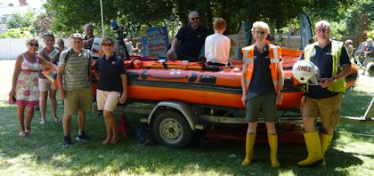 Lifeboat at Village Fair